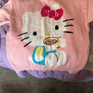 Unique Vintage Pink Hello Kitty Sweater